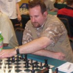 Pete Short Playing Chess