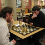 Klaus Johnson (Left) against Markus Petters in Fort Collins (Photo by Randy Reynolds)